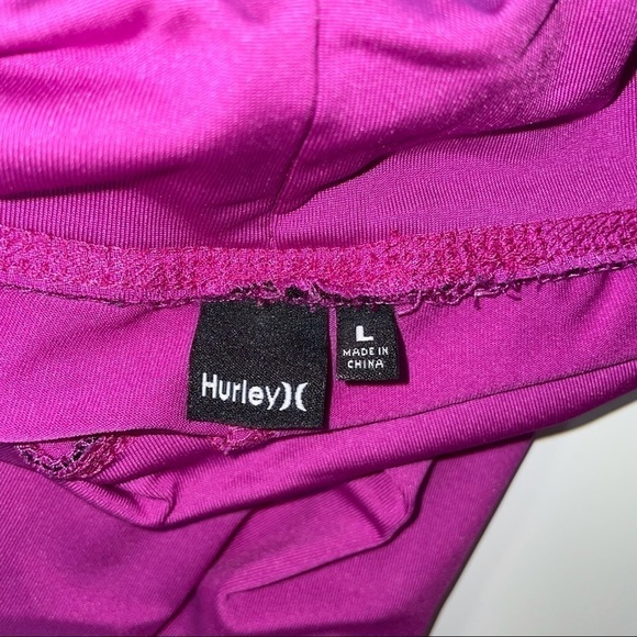 Hurley x Nike Dri-Fit Legging Full Length Ankle Zip Performance Workout Pants - Picture 4 of 8